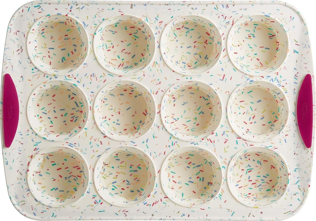 Silicone 12-Cavity Muffin Mold F563968