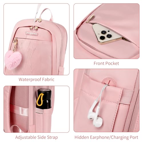 Waterproof 15.6 Inch Laptop Backpack for Women B655400
