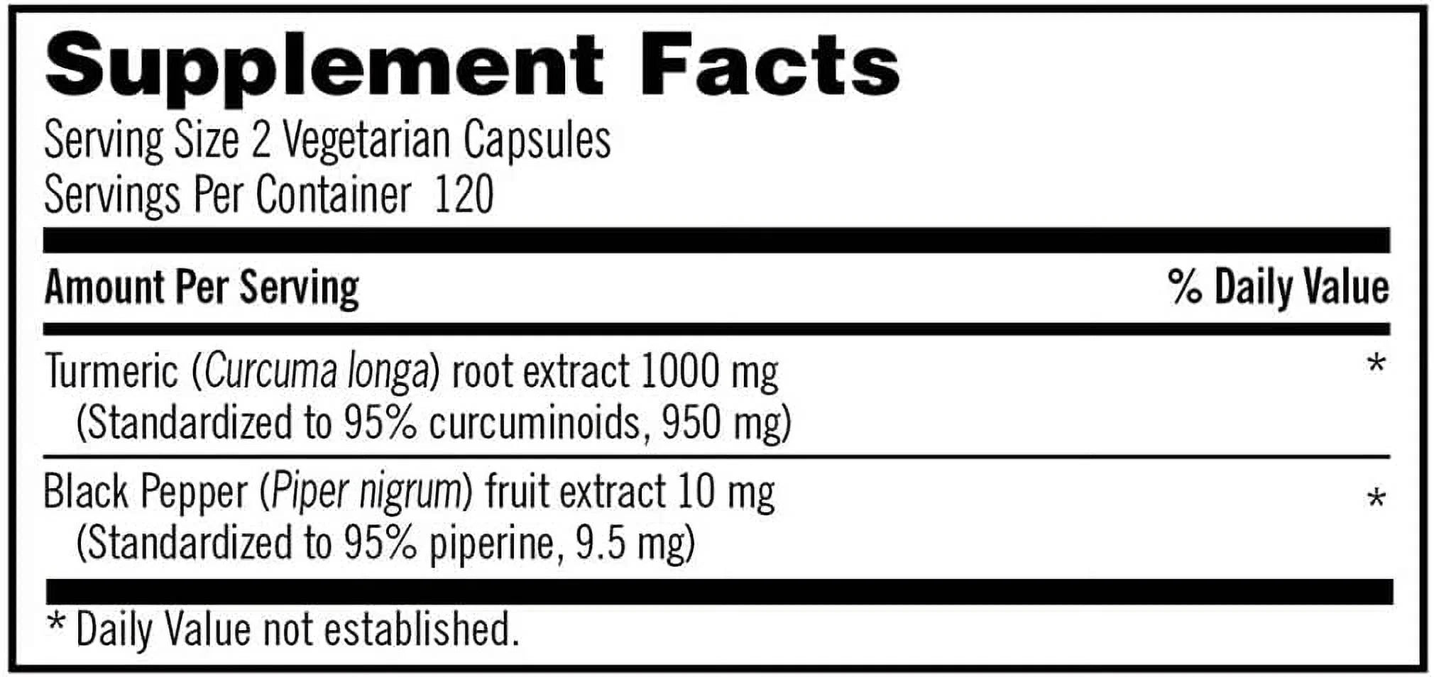 Turmeric 1000 mg, 240 Capsules H45689