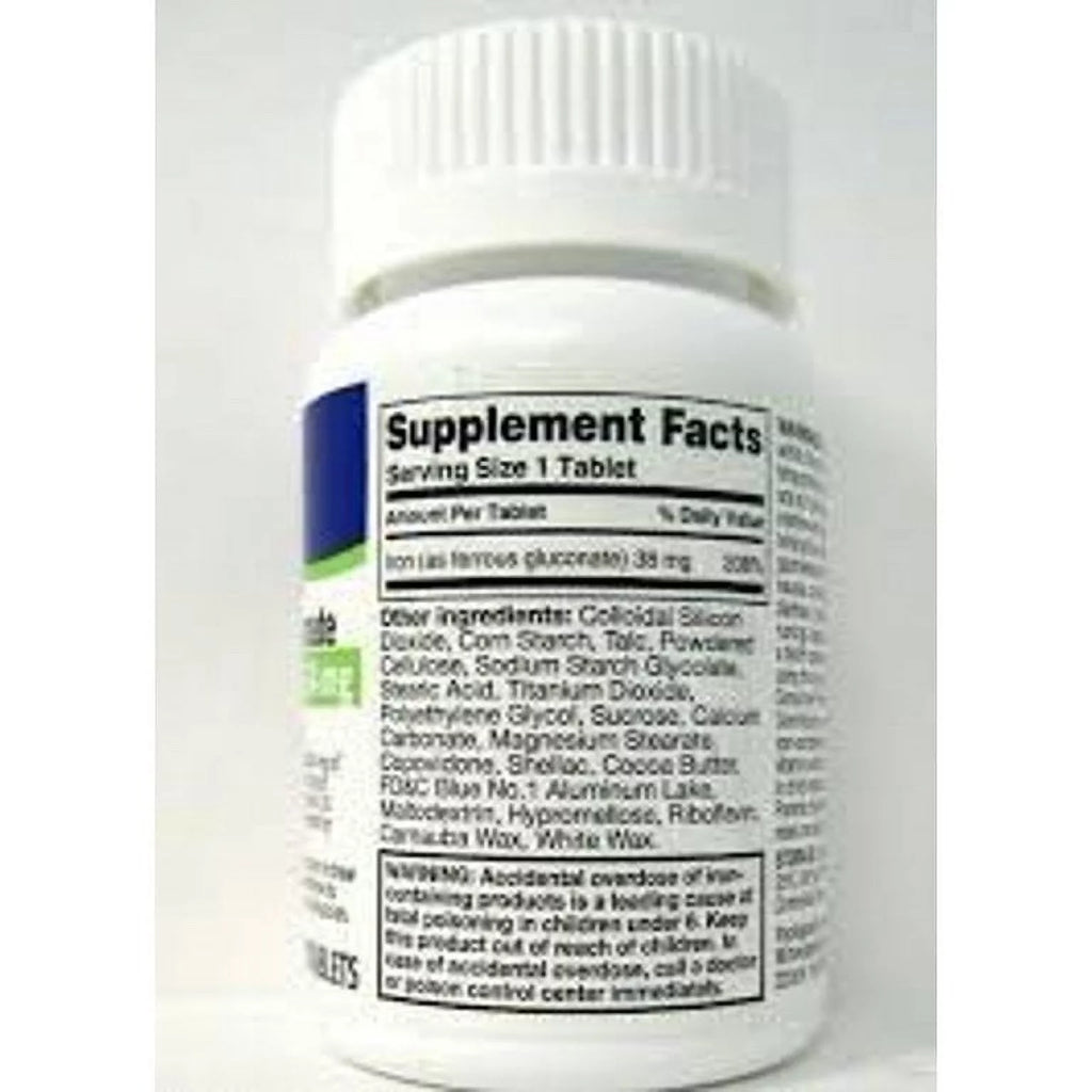 Ferrous Gluconate Tablets 324 mg, 100 Count (Pack of 6) B9615