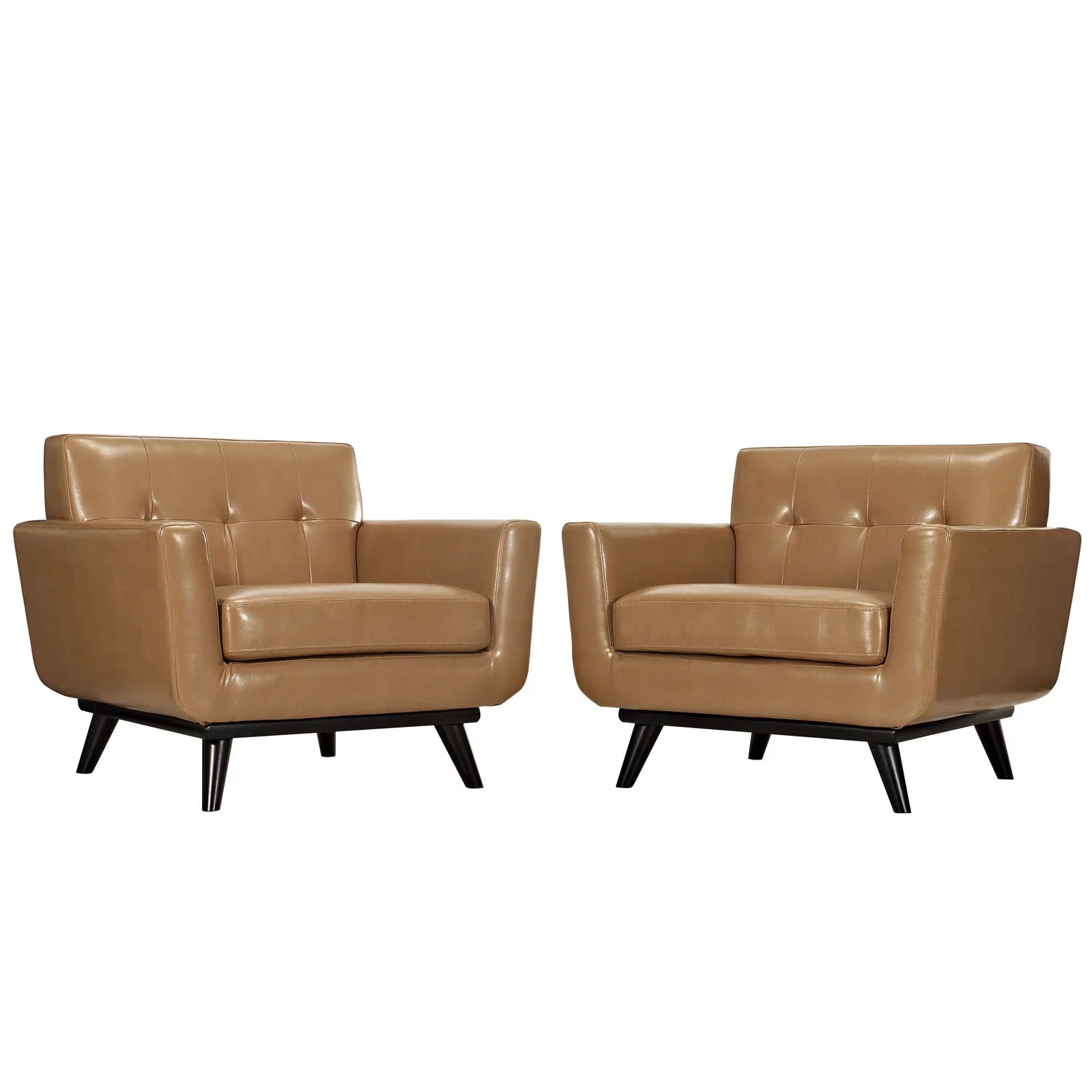 Leather Sofa Set in Tan F27493