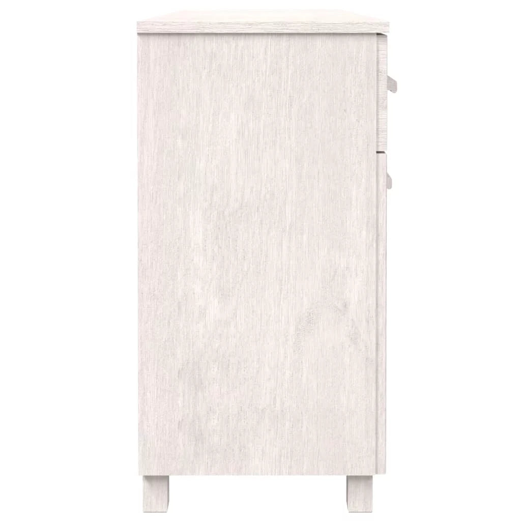 Sideboard White Solid Wood Pine A68705
