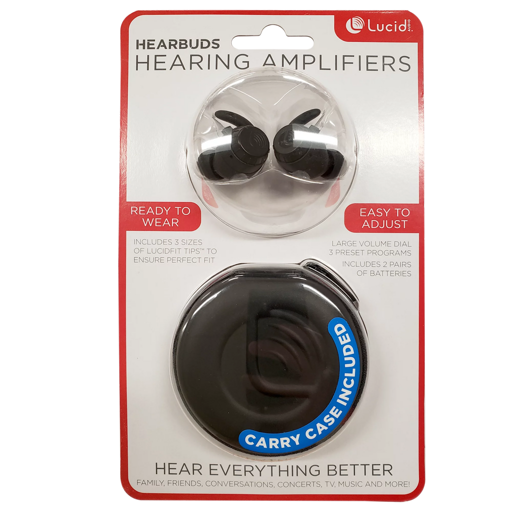 Hearing Amplifiers for Adults and Seniors with TV - Black W6882