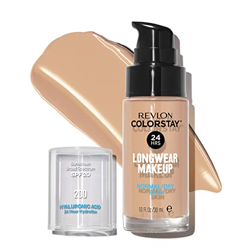 Revlon Colorstay SPF 20 Makeup Foundation for Normal/Dry Skin, True Beige, 1 Ounce