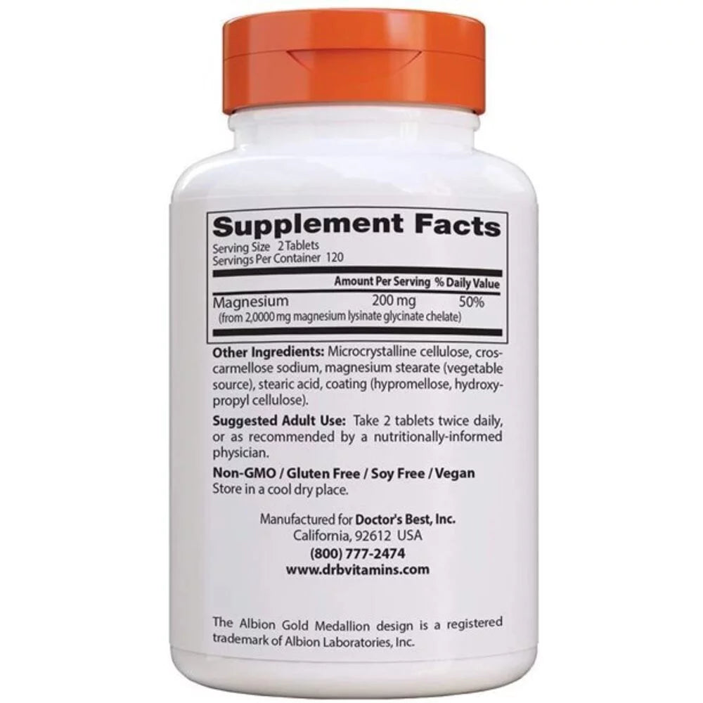 High Absorption Magnesium Multivitamins 100 mg, 240 Tablets E8165