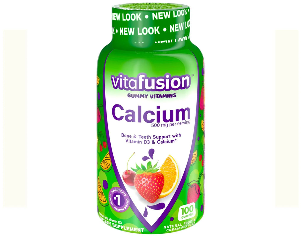 Sugar Free Fiber Supplement & Calcium Gummy Vitamins G7242