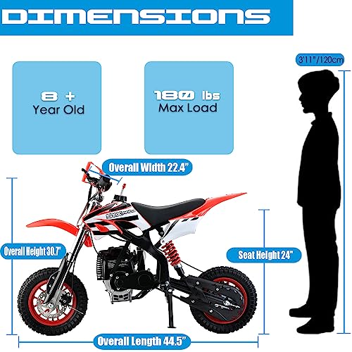 40cc Mini Dirt Bike Pull Start A12285
