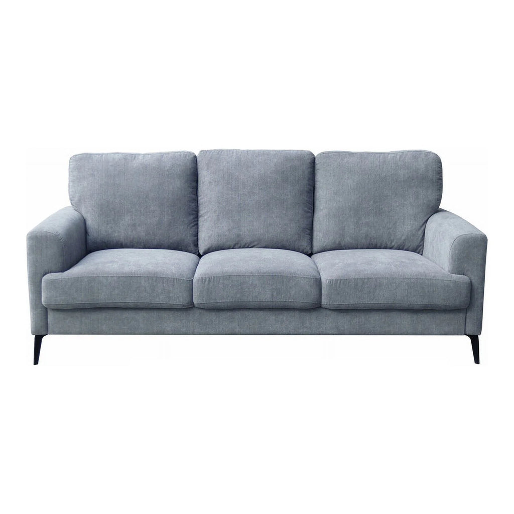 Gray Chenille Sofa Loveseat Chair Living Room Set L15782