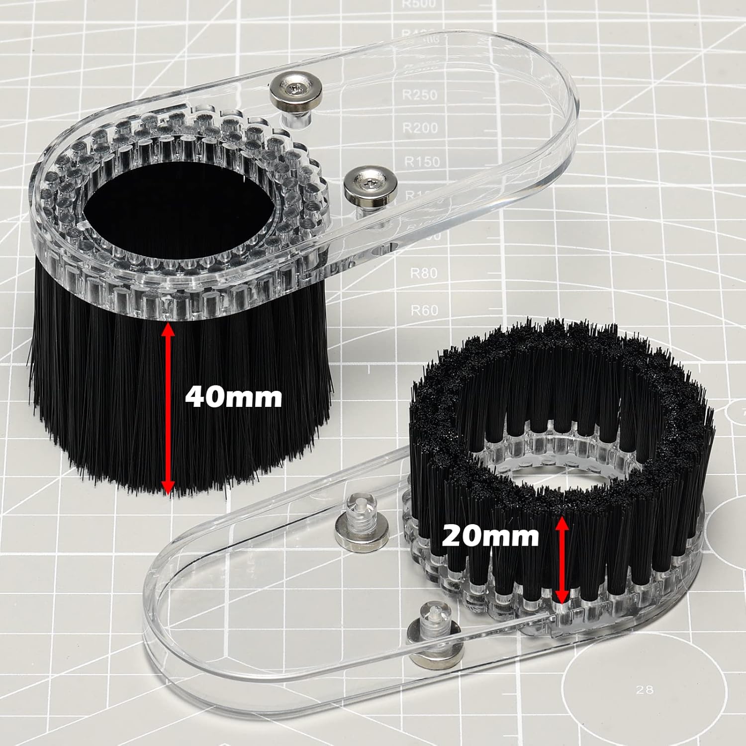 CNC Router Machine with ABS Dust Shoe for 52mm Motor M943