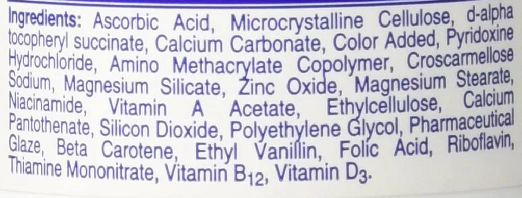 Antioxidant Multivitamin Coated Tablets, 100 Count (Pack of 4) W5272