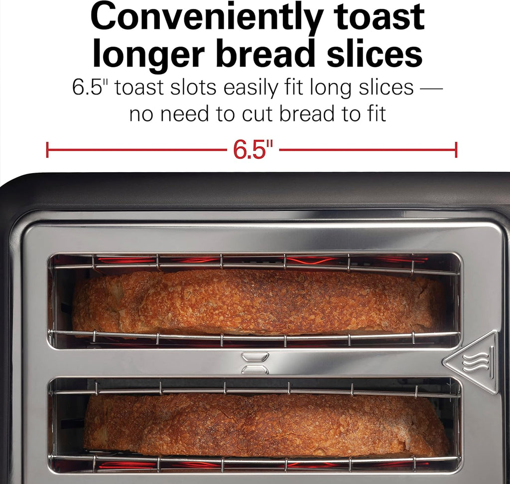 2 Slice Slot Toaster with Extra Long Wide Slots and Shade Selector N9552
