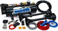 HornBlasters 12V 2-Chime 3-Liter Air Horn Kit with 110 PSI 3-Liter Air Source Unit & 2-Chime Stealth Black Air Horn for Cars & Trucks