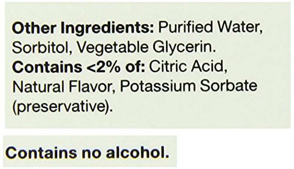 Vitamin B Complex with B-12 Sublingual Liquid, 2 oz, 4-Pack W724446