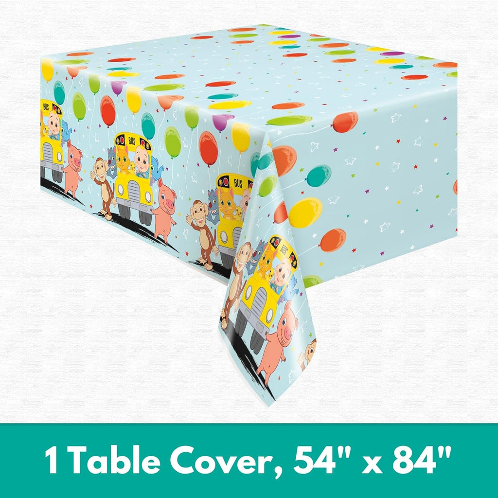 Birthday Party Decorations for 8 Guests with Plates, Napkins, Tablecloth E78913