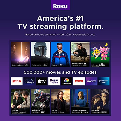 HD Streaming Device with Simple Remote and Live TV D18822