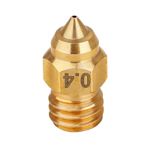 3D Printer Brass Nozzles Kit 0.4mm 0.6mm 0.8mm with Storage Box, Pack of 8 M4400