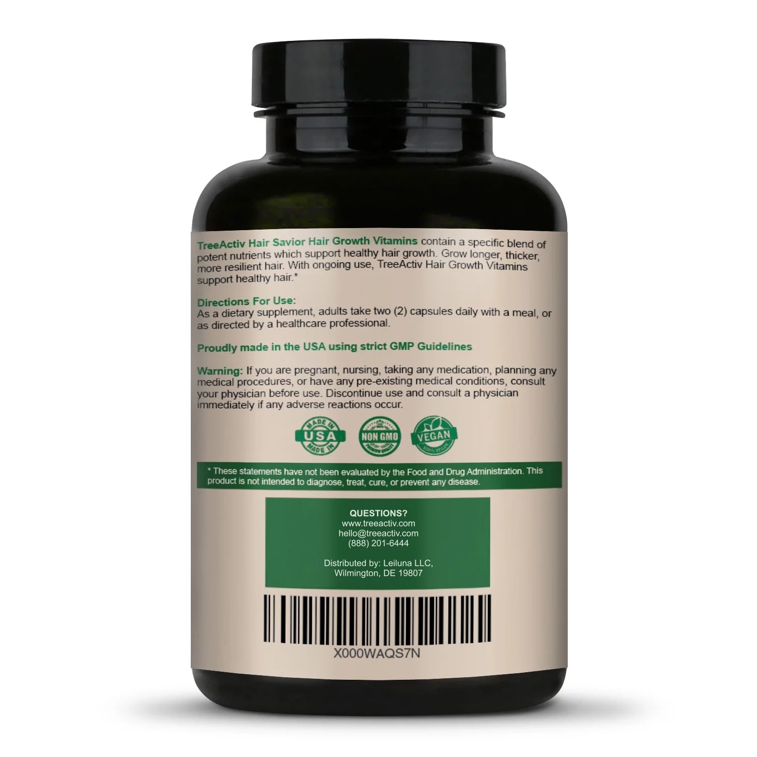 Biotin Hair Growth Vitamins with Saw Palmetto, 60 Capsules K150