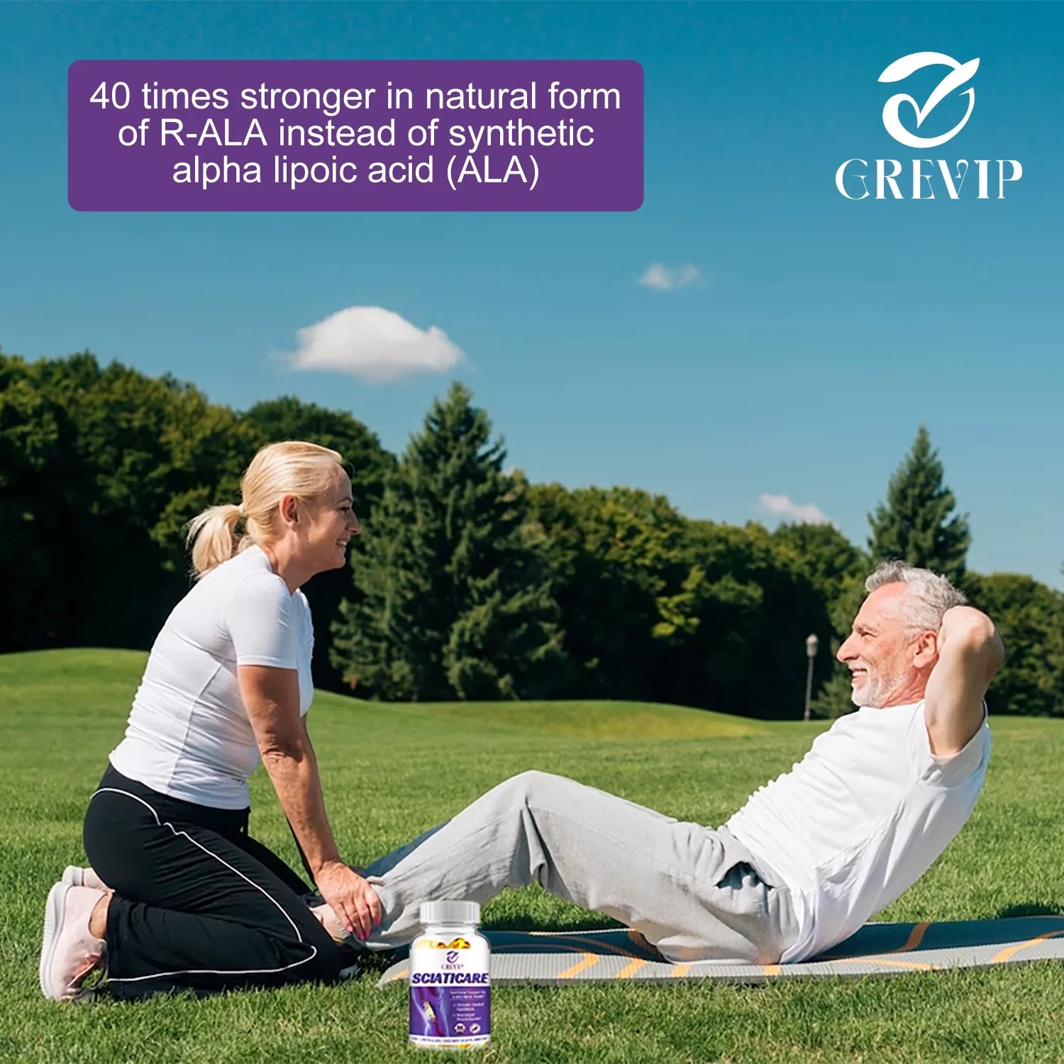 Nerve Soothing Formula with R-ALA and Acetyl L-Carnitine, 120 Count W4274