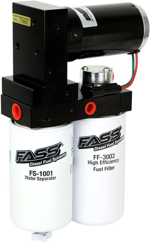 FASS TSF17250F220G Titanium Signature Series Diesel Fuel Lift Pump 220GPH@55PSI fits Ford Powerstroke 6.7L 2011-2016