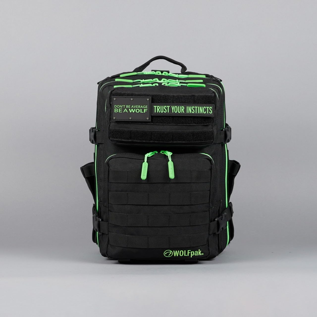 25L Backpack Black Neon Green P588