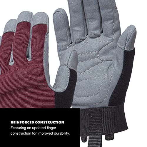 Women's Full-Finger Rock Climbing Gloves for Belaying C320