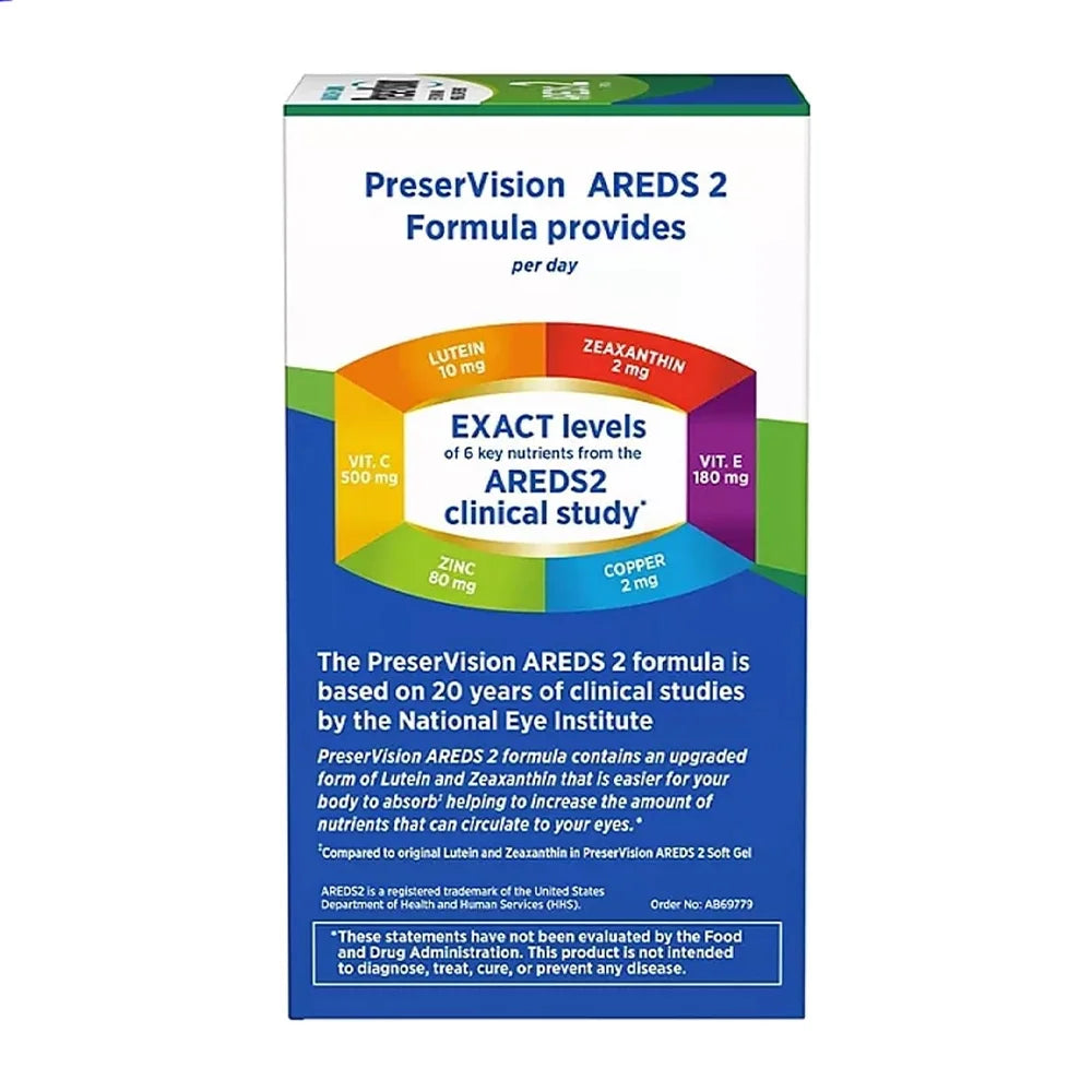 Eye Vitamin and Mineral Supplement, 210 softgels Y552614