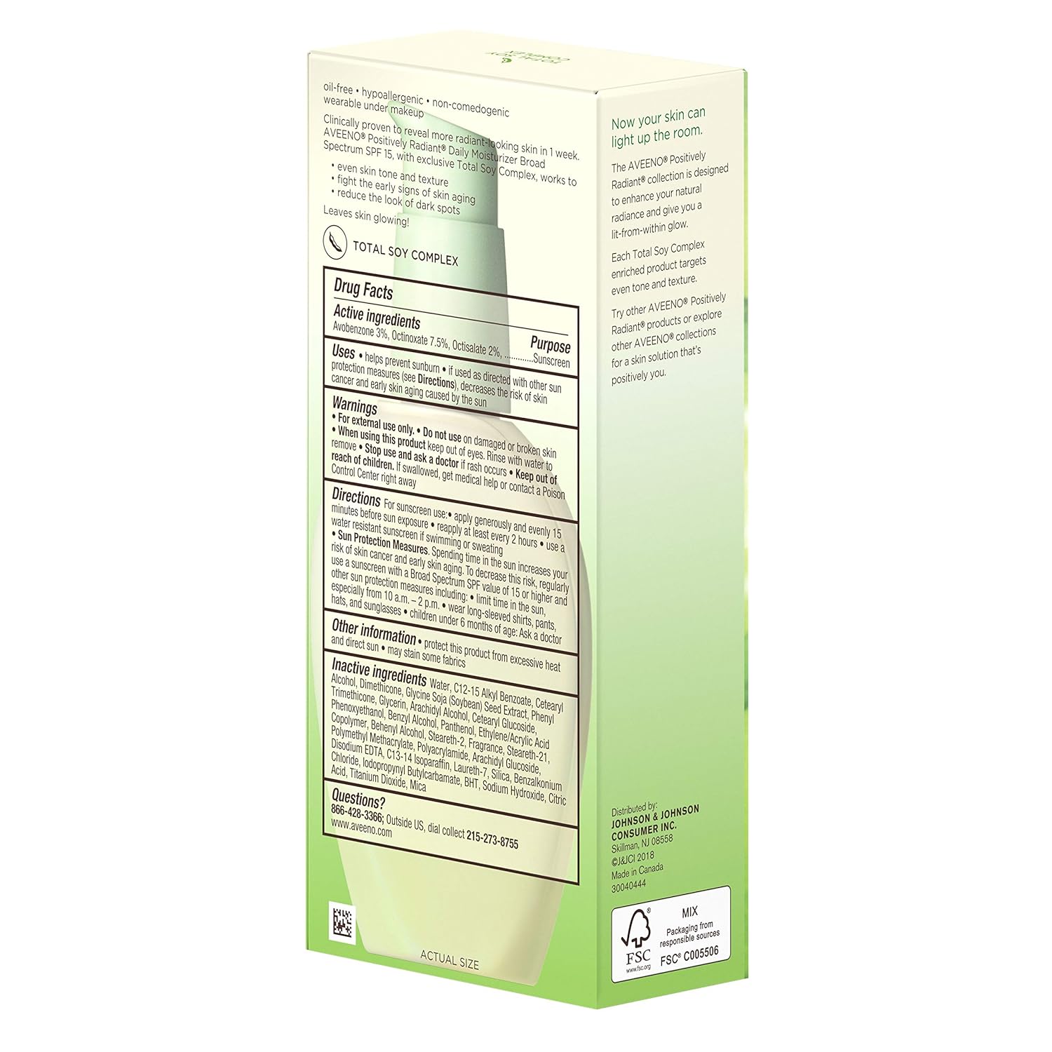Daily Face Moisturizer with SPF 15 Sunscreen, 4 fl. oz P5350