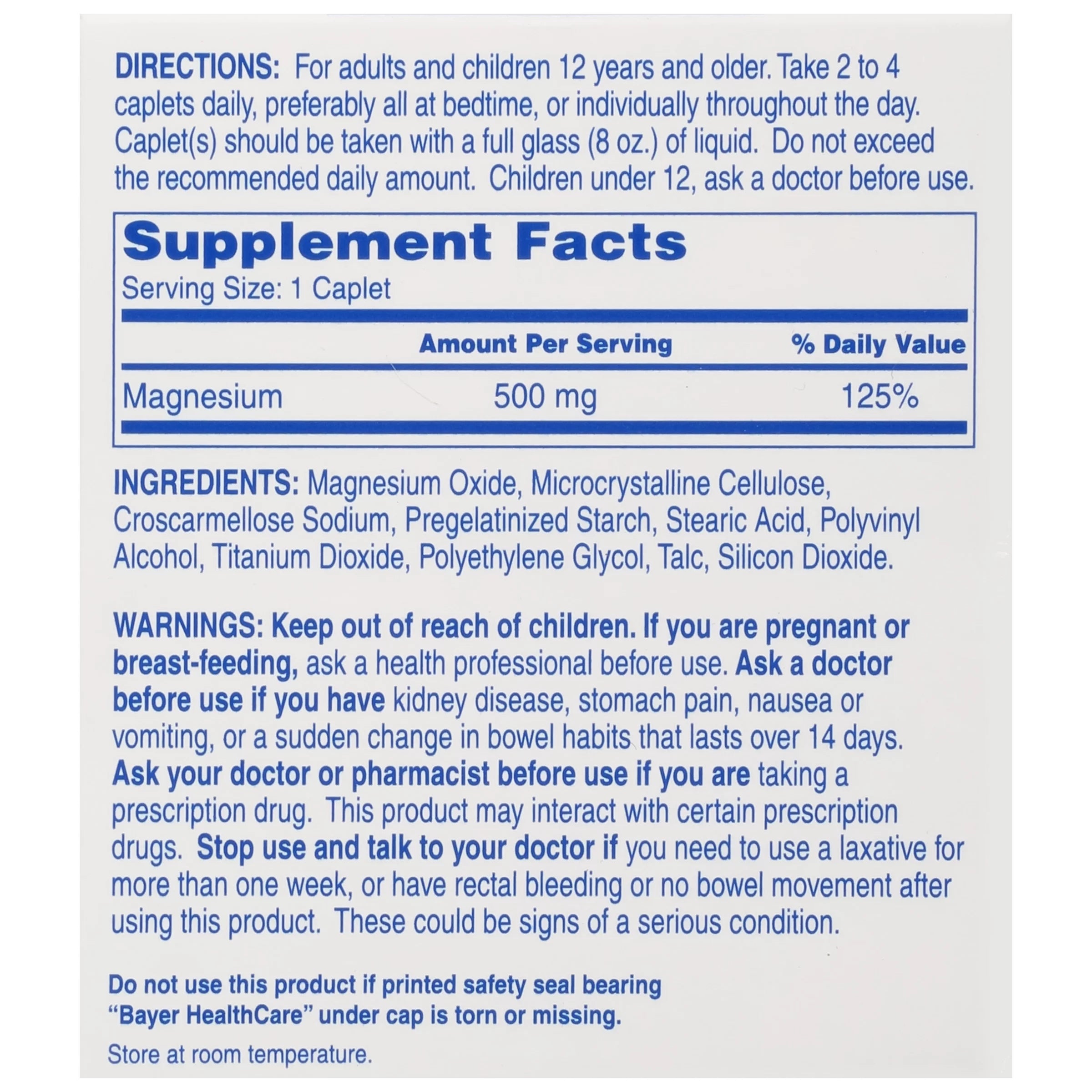 Gentle Occasional Constipation Relief Caplets, 24 Ct, 3 Pack U8154