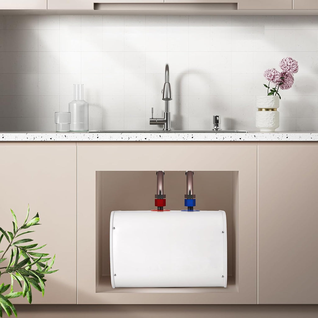 Under Sink Electric Water Heater 2.6 Gallon Point of Use Instant Hot Water, 110V 1500W G495