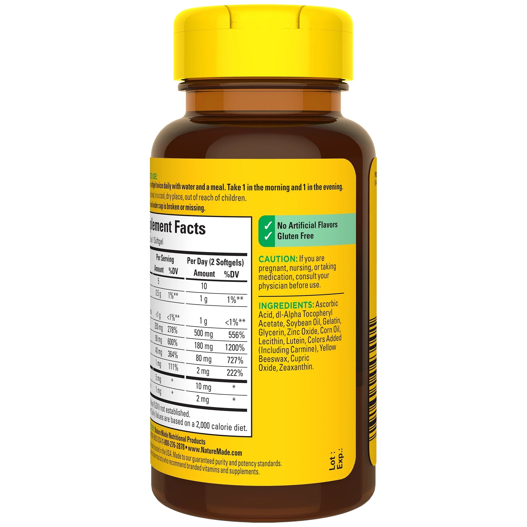 Eye Vitamins Softgels, 60 Count S217433