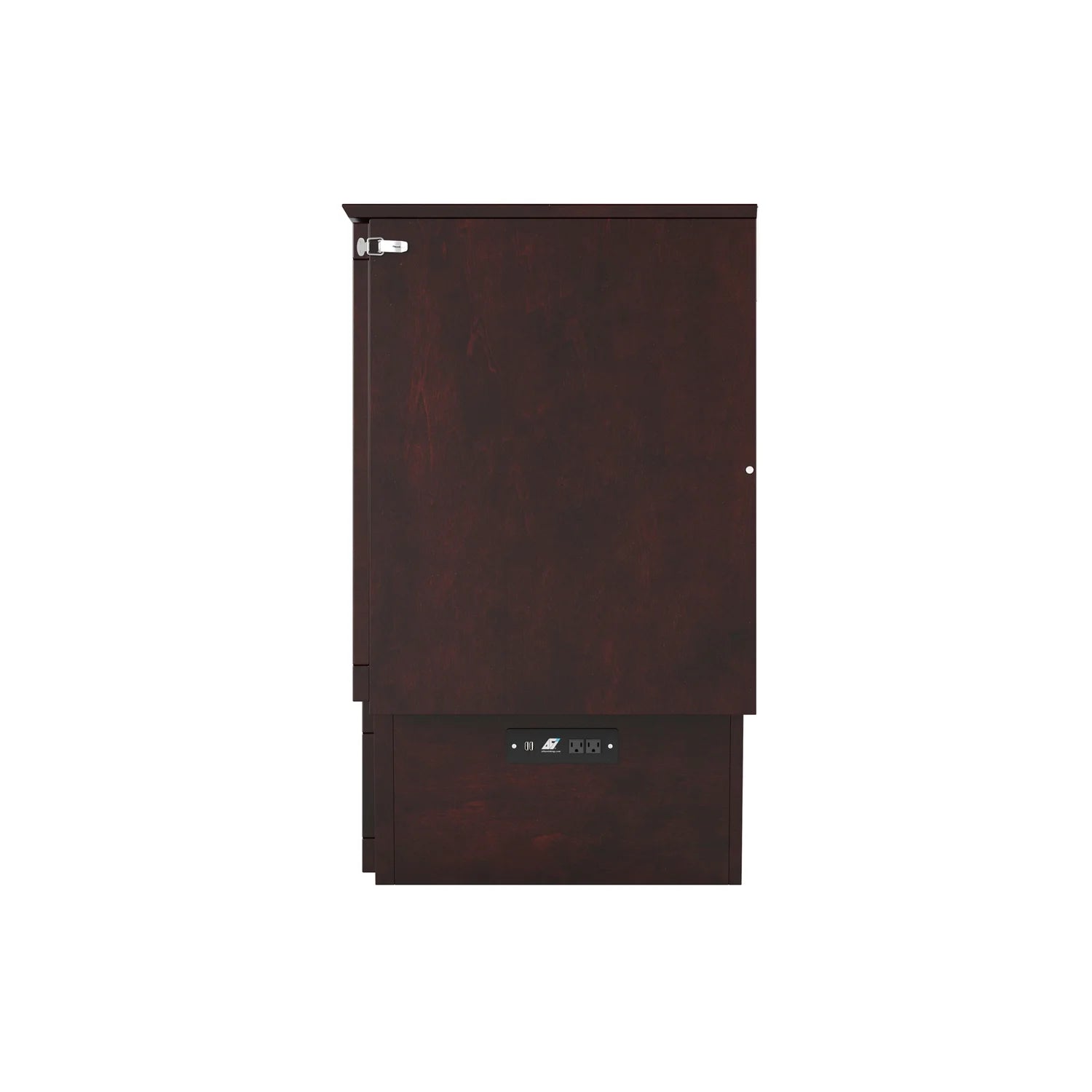 Queen Solid Wood Murphy Bed Chest with Mattress A99512
