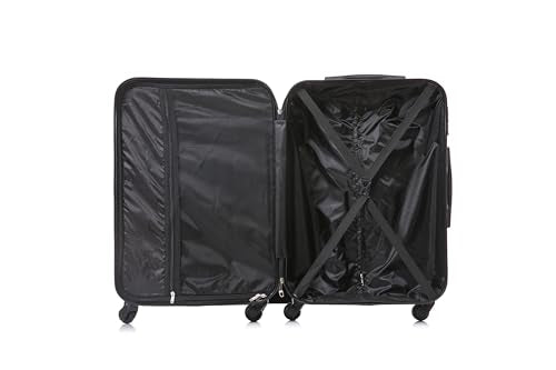 3 Piece Hard Luggage Set with Spinner Wheels and TSA Lock G572382
