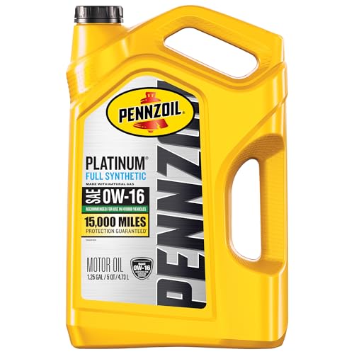 Pennzoil Platinum Full Synthetic 5W-30 Motor Oil (1-Quart, Single)