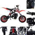 SYX MOTO 4-Stroke 40cc Mini Dirt Bike MT2 Pull Started EPA Approved (White)