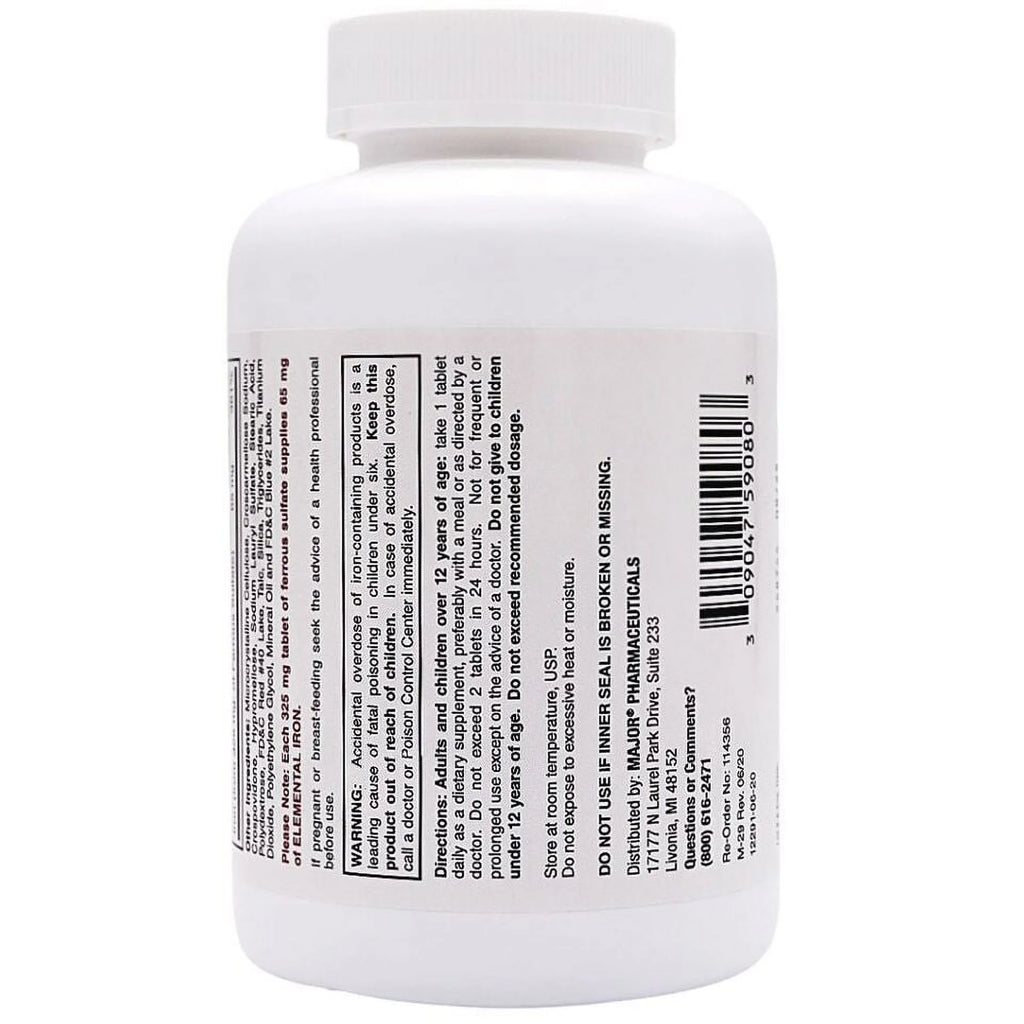 Iron Supplement 325 mg Tablets S52588