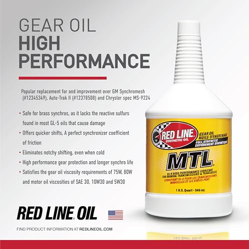 Manual Transmission Fluid 75W80 GL-4 Gear Oil - 1 Gallon L4869