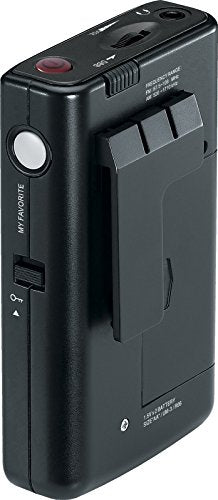 Pocket Radio FM Stereo AM Digital Tuning Black X98948