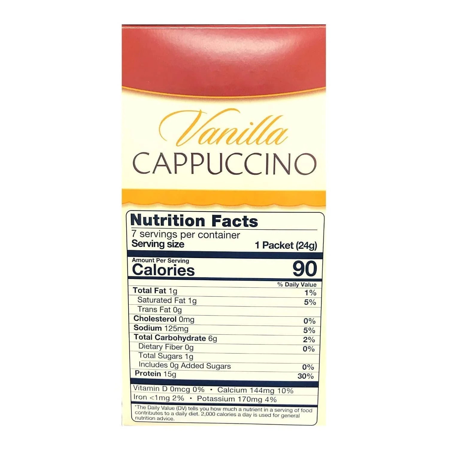 Vanilla Cappuccino High Protein Diet Drink 3 Pack S230