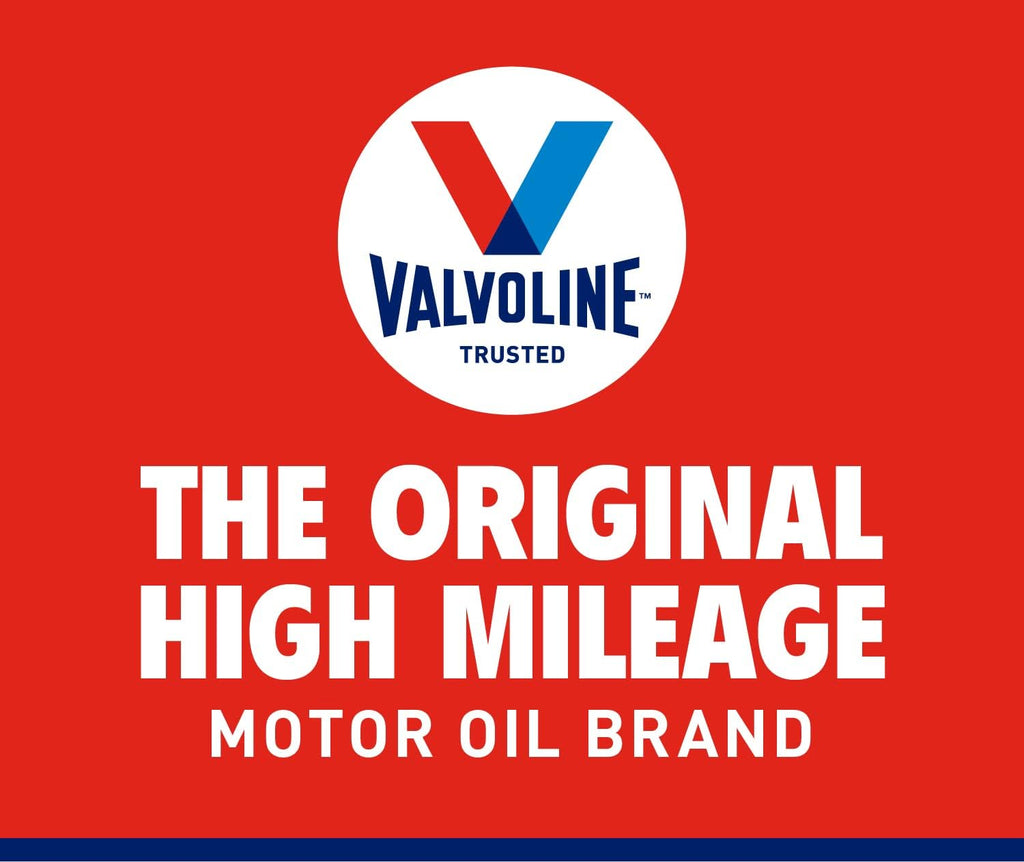 High Mileage Synthetic Blend Motor Oil 5W-30 1 QT (Pack of 2) W220