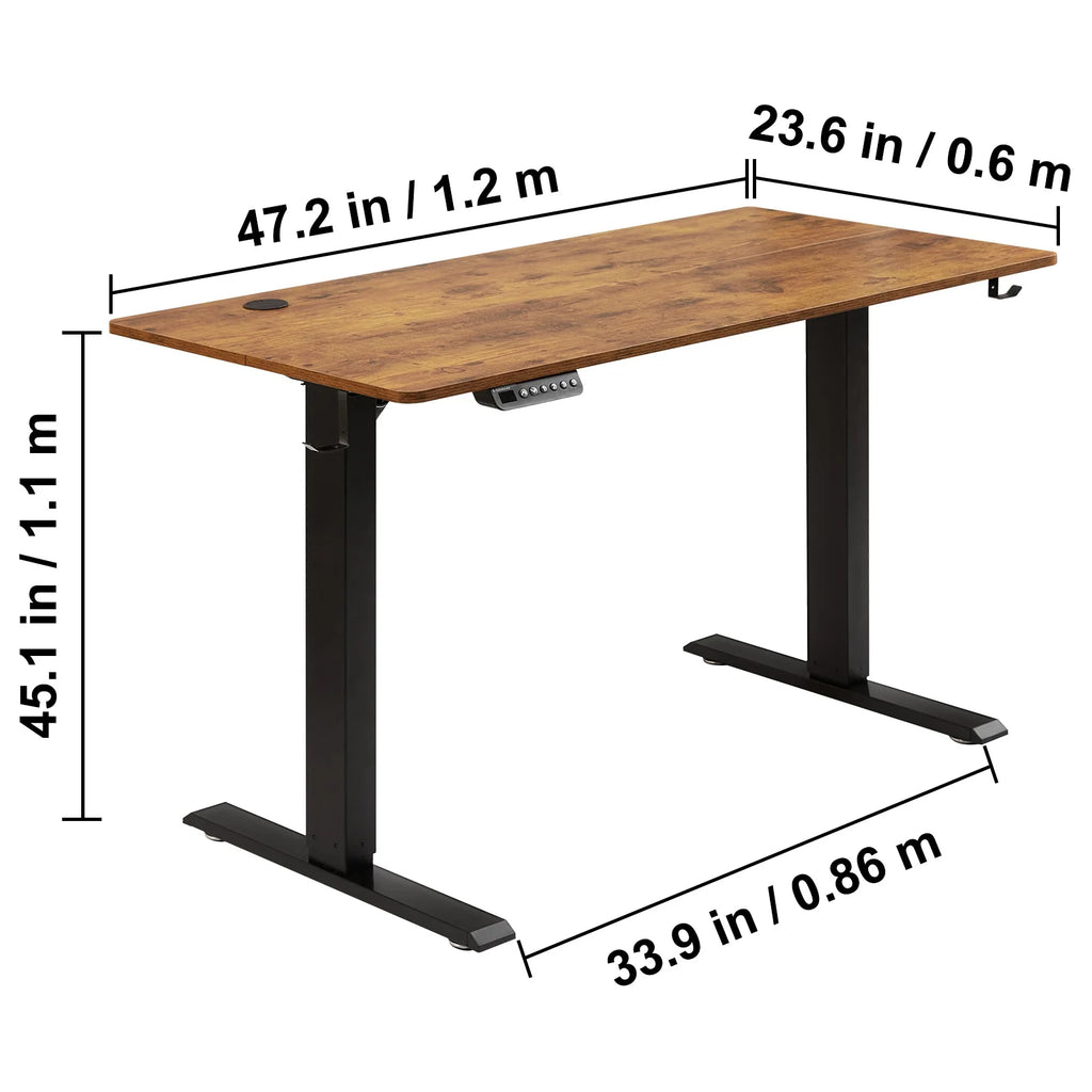 Adjustable Height Standing Desk Electric for Home Office U688