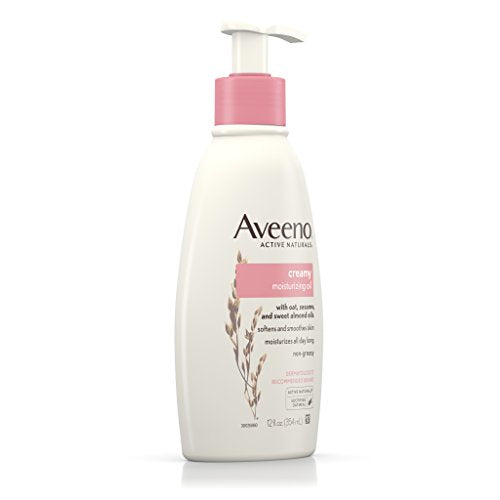 Daily Body Moisturizer with Oat & Almond Oil, Non-Greasy, 12 fl. oz J44051