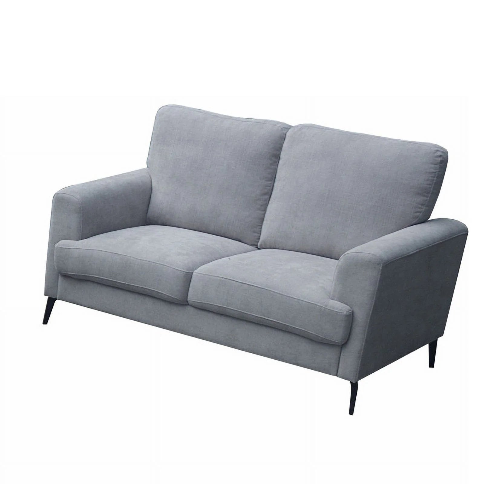 Gray Chenille Sofa Loveseat Chair Living Room Set L15782