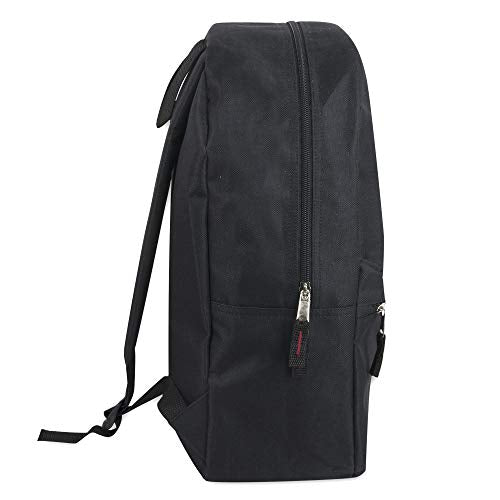 Classic 17 Inch Backpack with Adjustable Padded Shoulder Straps F2601