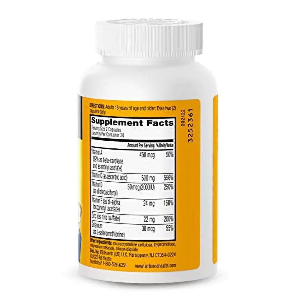 Vitamin C 500mg Capsules with Zinc, Selenium & Vitamin D M999148