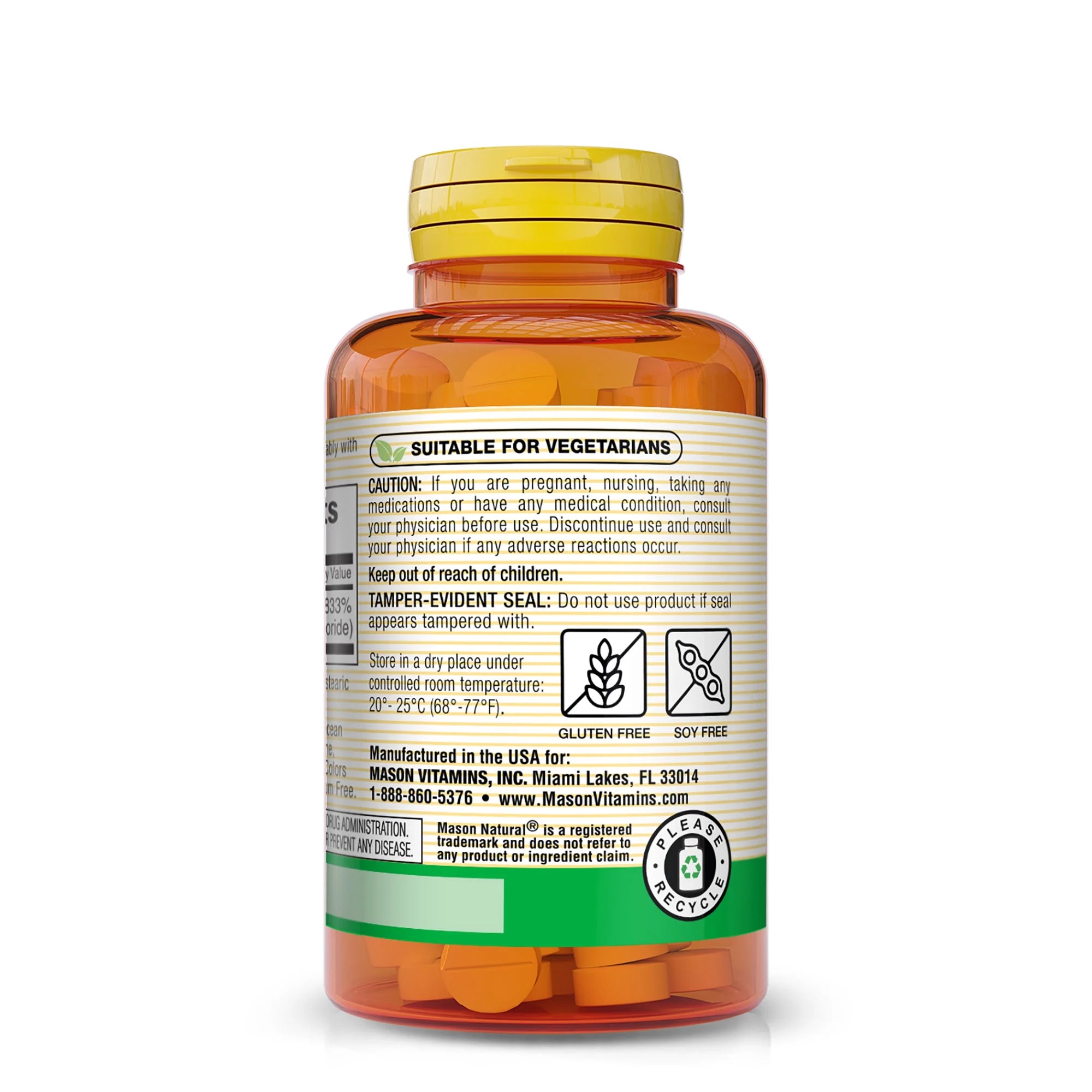 Vitamin B1 (Thiamin) 250 mg, 100 Tablets R306699
