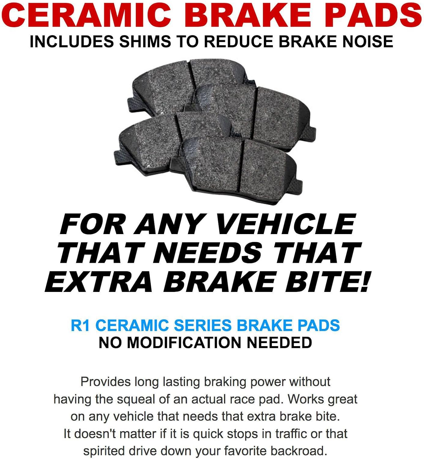 Brake Pads and Rotors Kit with Hardware for 2002-2004 Honda Odyssey R401