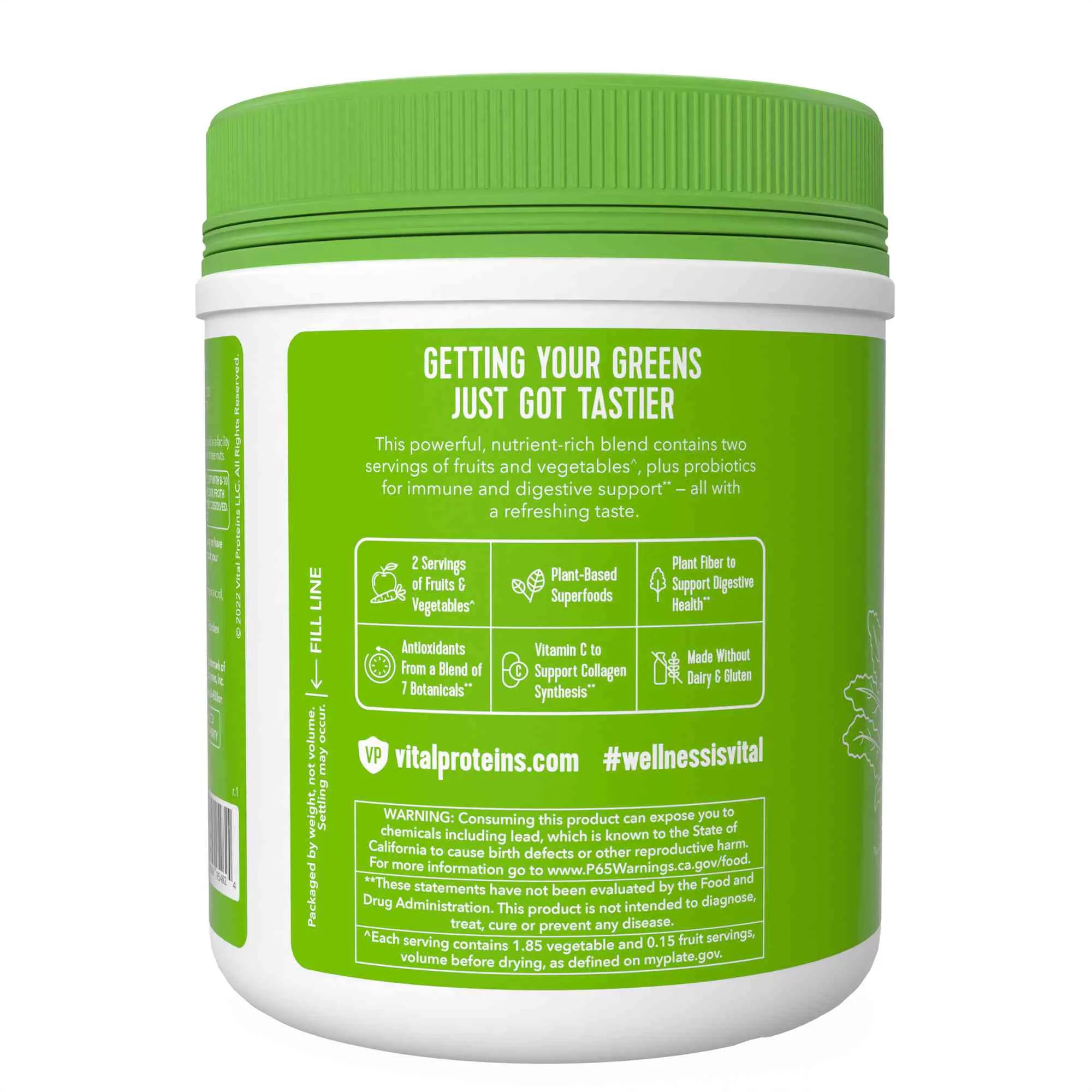 Daily Greens Probiotic & Digestive Support, Green Apple F79042