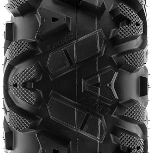 Set of 2 ATV UTV Off-Road Tires 25x8-12, 6 Ply Tubeless B2435