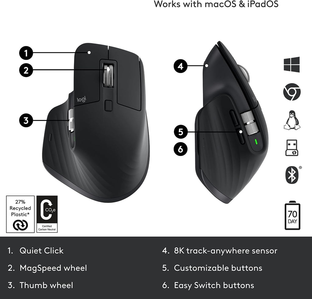 Wireless Mouse, Black Y578