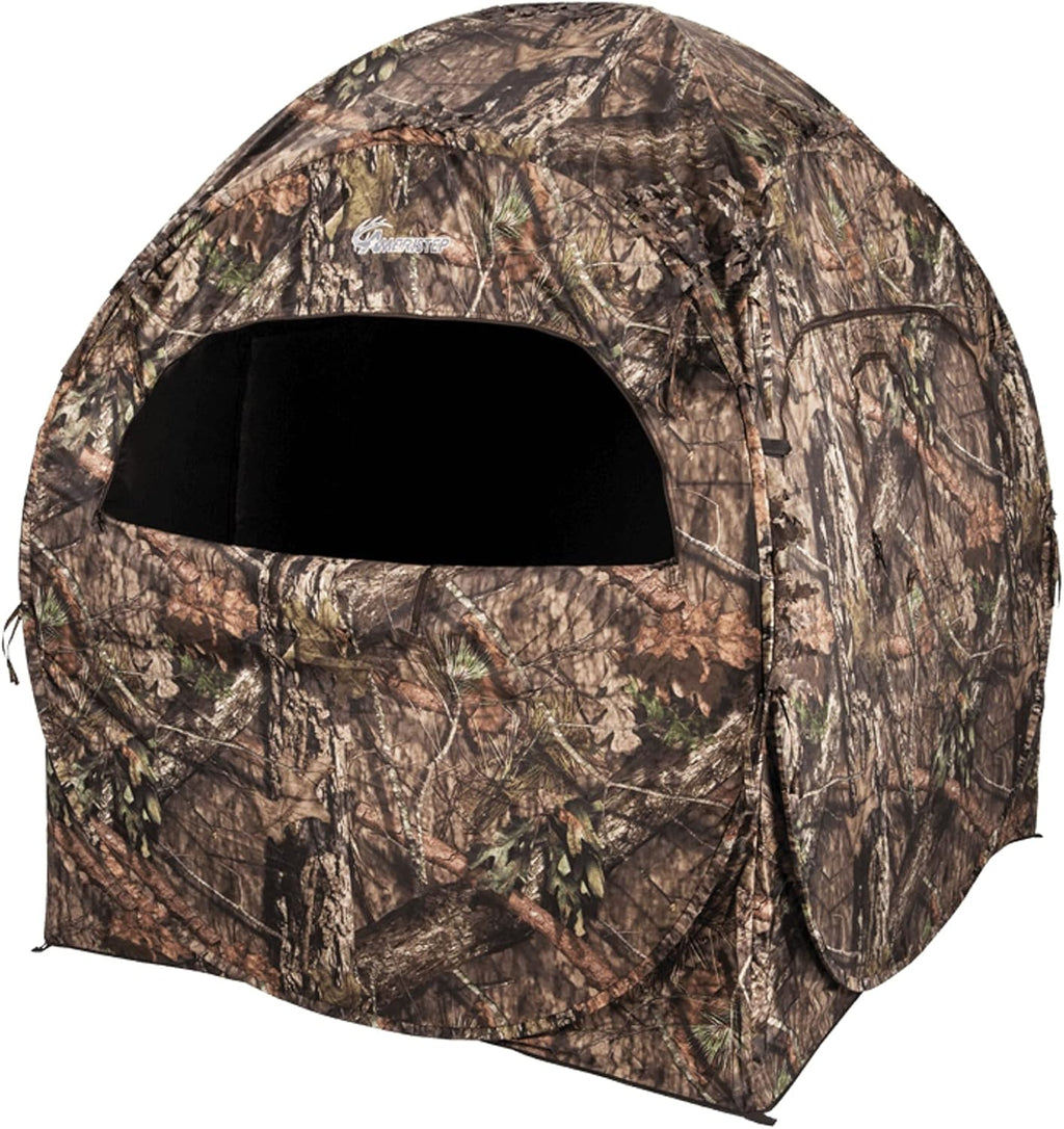 Doghouse Hunting Blind for 2 Person, Portable Foldable with Backrest C387
